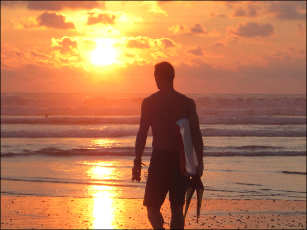 Sunset Playa Guiones